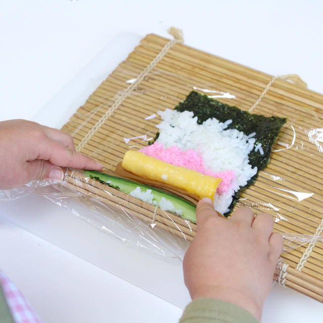 青空キッチン♪恵方巻きレッスン＆恵方巻きの切り方ポイント