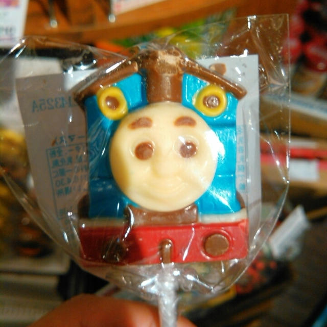 ちょっと怖いトーマスのチョコレート～カルディ