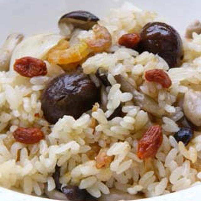 秋の味覚　炊き込みご飯