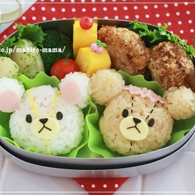 ジャッキー＆デイビッド＊キャラ弁