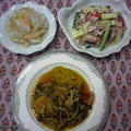 本日の夕食「鮭のムニエル和風きのこソース」「パストラミとりんごのサラダ」 by SUMIKKAさん