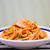 ぽったりジューシーナポリタン＆「ほとんど市販品でつけ麺」