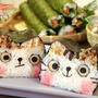 猫巻き寿司＊恵方巻き
