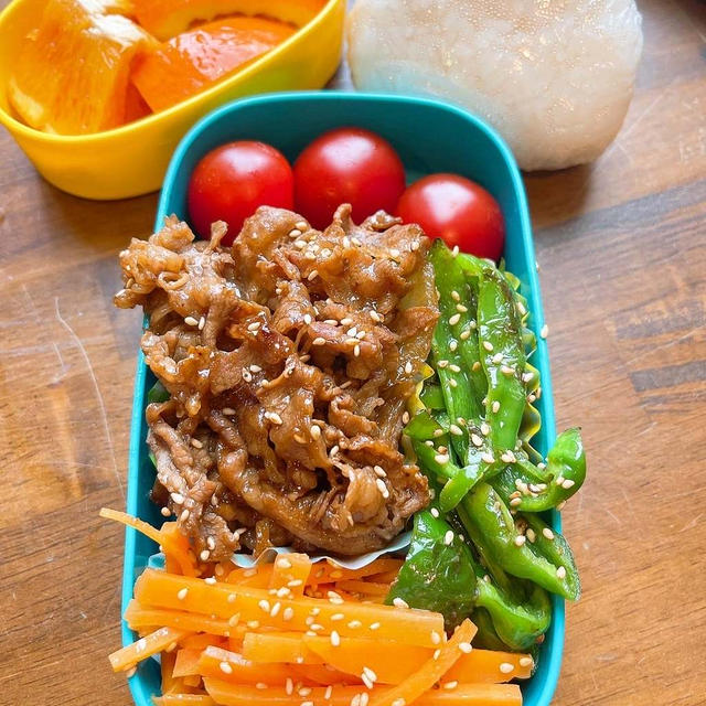 ビビンバみたいなお弁当です！！