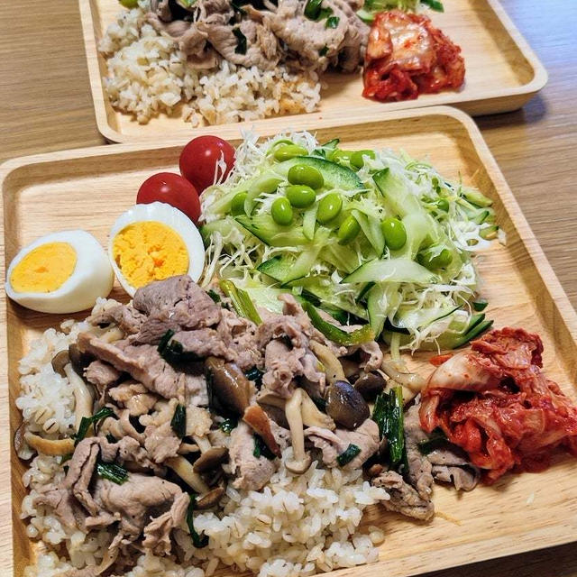 カフェ飯風豚丼
