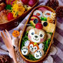 『キャラ弁』ミッキー帽を被ったダッフィーのお弁当♡作り方