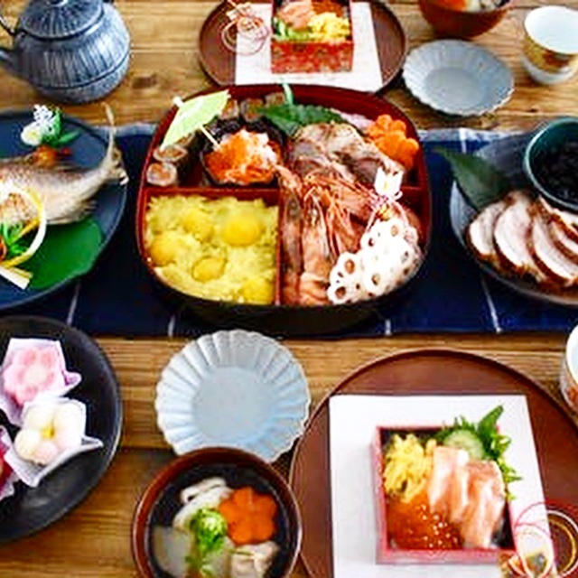 これは何でしょうかね？一昨年はちらし寿司付きおせち。