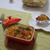 きのことチキンのマカロニグラタンとバジルのパン（Chicken, Macaroni and Mushroom Gratin, and Basil Bread）