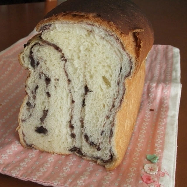 あんこの折込パン