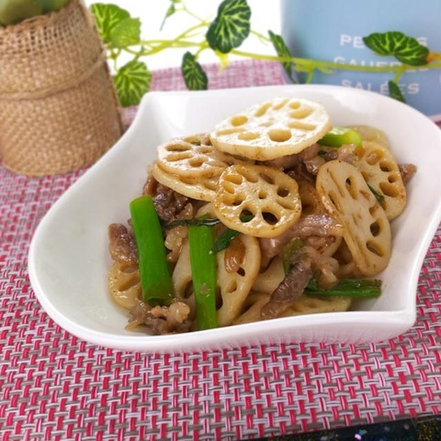 醤油を使わず爽やかに♪レンコンのレモンきんぴら