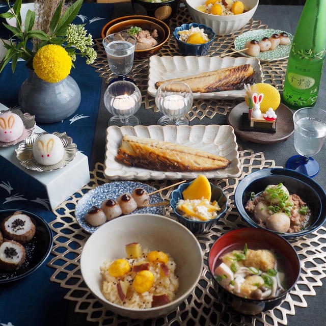 十五夜ごはん2020