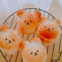 くまちゃんパン（＾(エ)＾）ずんだ餡サンド♪ハムチーズサンド♪
