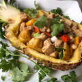 鶏肉とパイナップルのベトナム風炒め物