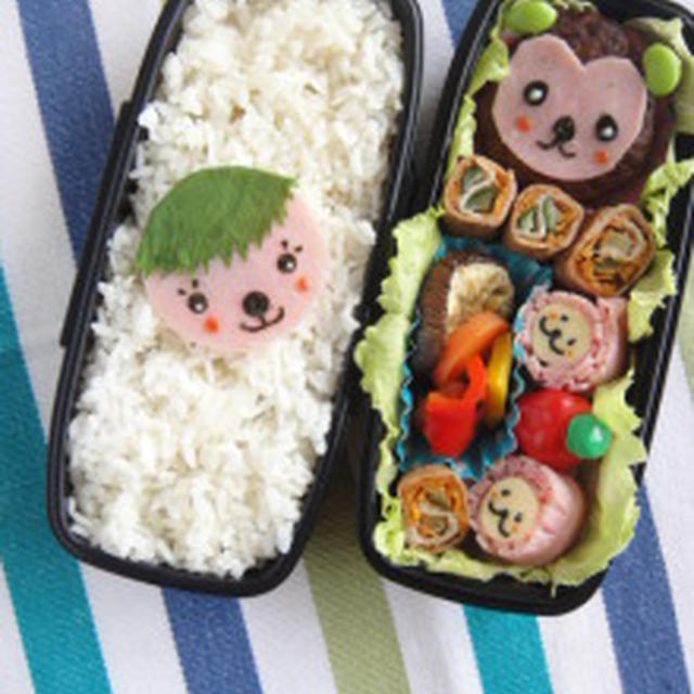 旦那ちゃん弁当なのに、キャラ弁