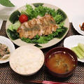 ★鶏照り煮定食・#本日のおうちごはん