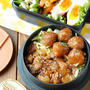 【男子高校生】ルーローハン＆ミートボール丼弁当