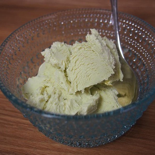 【レシピ】アボカドのアイスクリーム