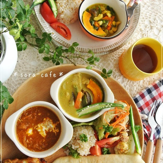 迷子センター！と、、２種のカレーランチ★