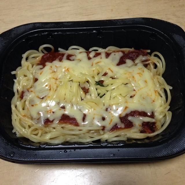 冷凍ミートソースパスタ