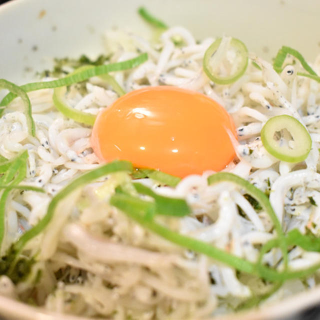 卵があったから♪しらす丼