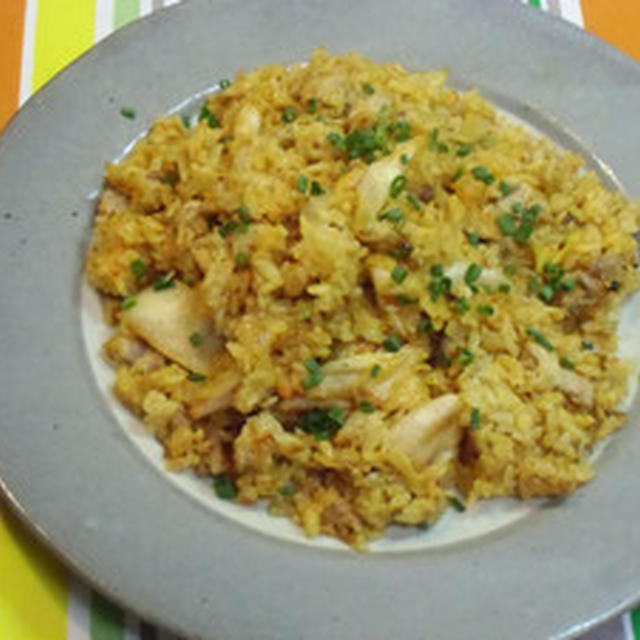 発酵したお野菜の底力を痛感！！桃豚とキムチの炒飯