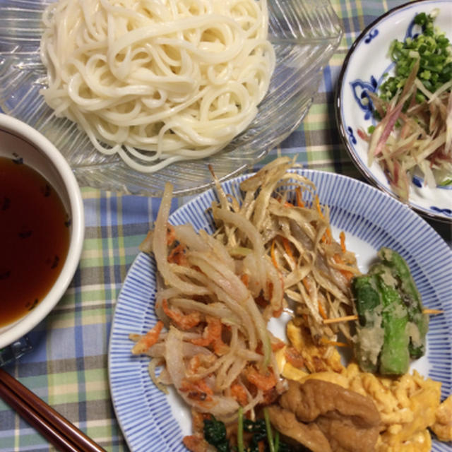 7月第4週はご馳走の冷たい麺
