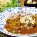 今日の晩ご飯/夏はやっぱりカレーでしょ！「きのことベーコンの和風カレー　さっぱり仕上げ」