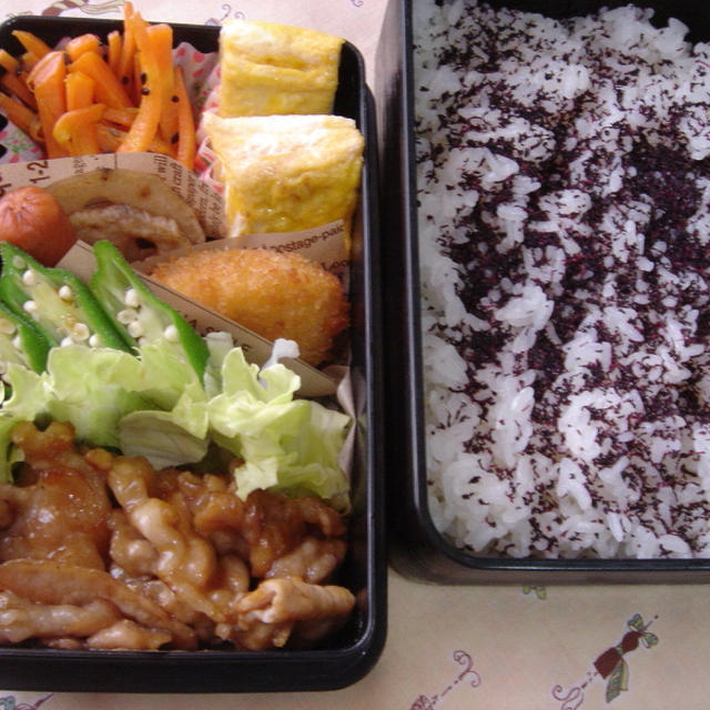 生姜焼き弁当