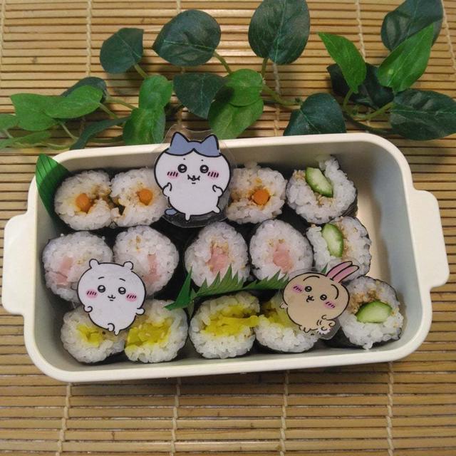 細巻き寿司弁当〖簡単弁当〗#平日お昼ご飯はお弁当or外食