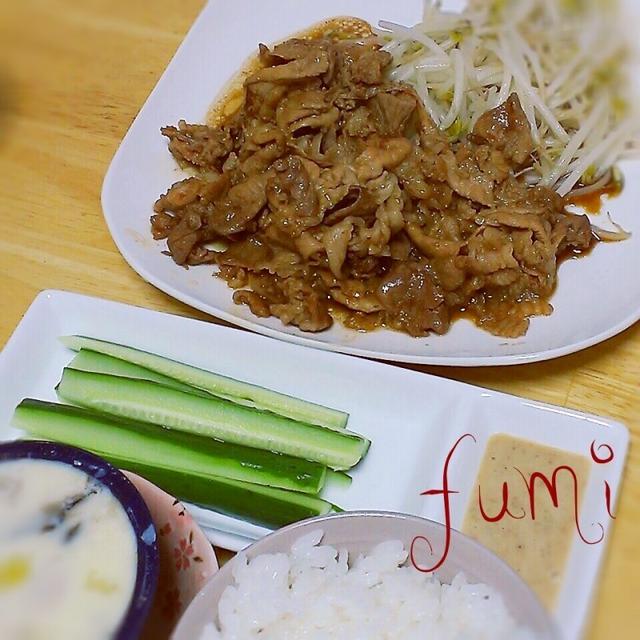 昨日の夕飯