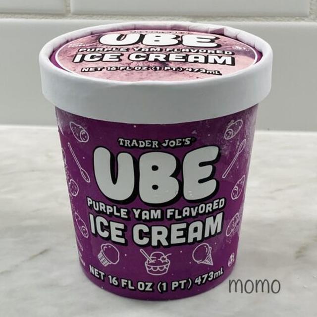 トレーダージョーズ　ウベアイス Trader Joe’s Ube Ice Cream