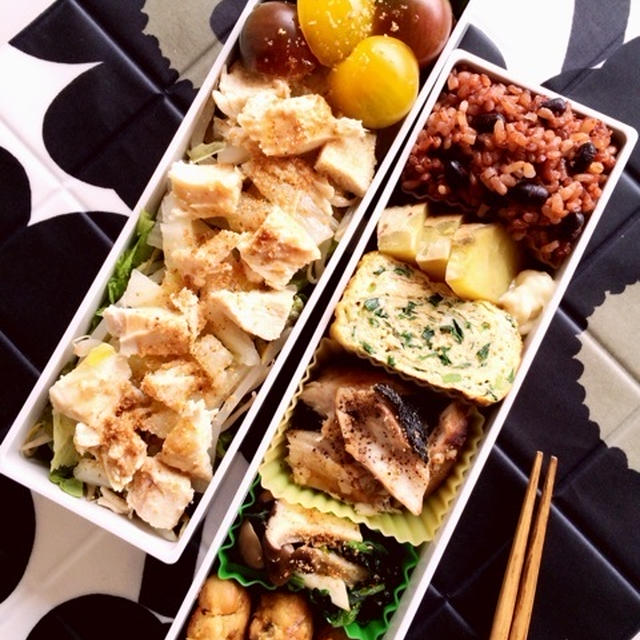 お弁当　たまねぎ氷入り卵焼きがお気に入り♡