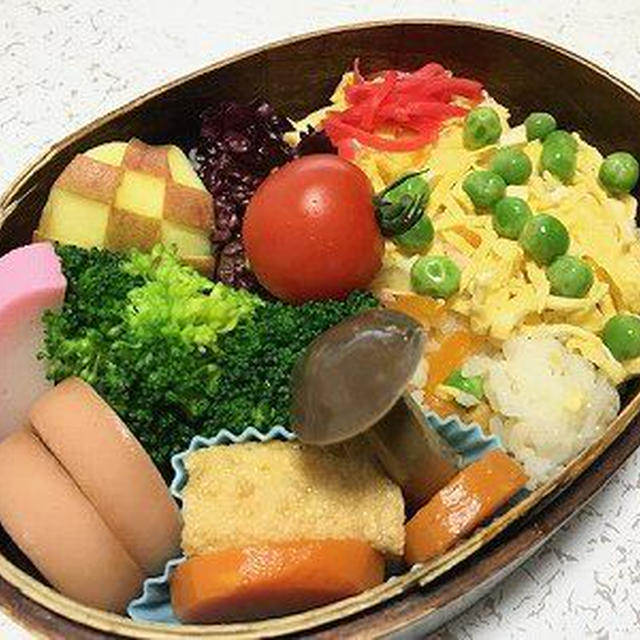 散らし寿司弁当。懲りない男再び、じゃなくて何度目だ？