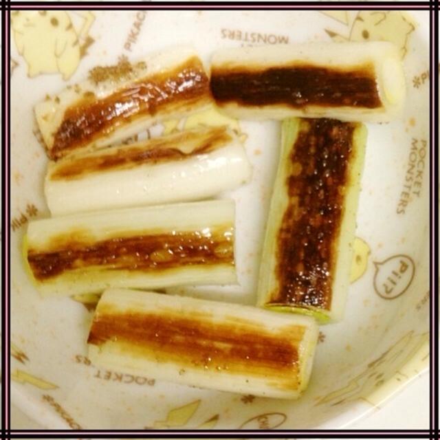 焼き長ネギ♪
