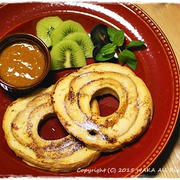 簡単■ココナッツ風味のお麩レンチトースト&きなココディップ■