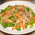 塩豚の野菜炒め