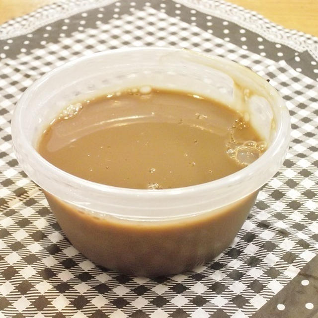 珈琲豆乳寒天　もらっちゃった♪