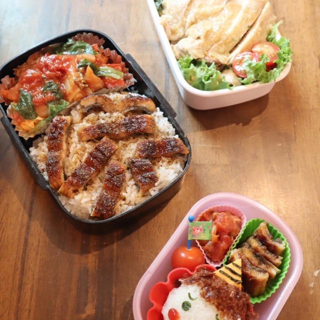 お弁当です「残り物弁当」