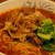 中華三昧で「ラー油で炒めた豚肉のっけラーメン」