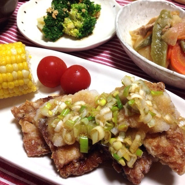 サバのネギたっぷり香味ダレ〜今日の出来事