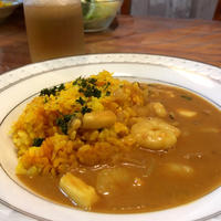 ＊旨みギュッとして具はギュとしない！シーフードカレー＊