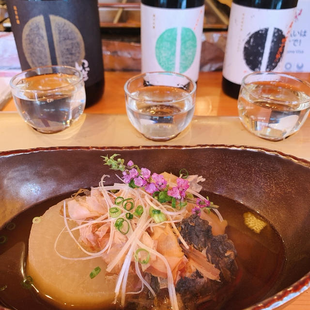 神奈川県内全十三蔵の純米酒が揃う、小田原おでん本陣さんで一献