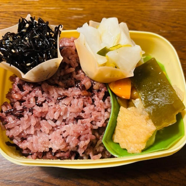 最近のお弁当　　