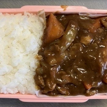 【ｶﾚｪ~( ´∀｀ )】カレー【弁当】