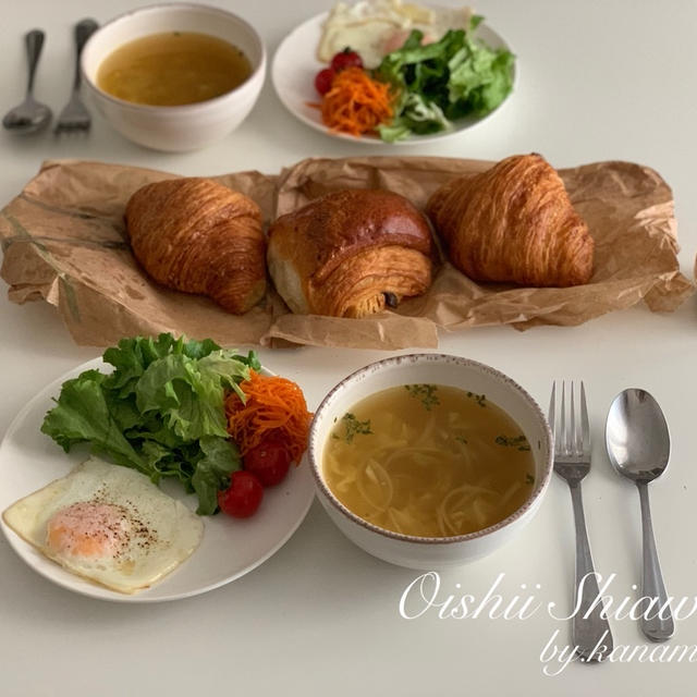 Parisの朝ごはんとJaponの朝ごはん