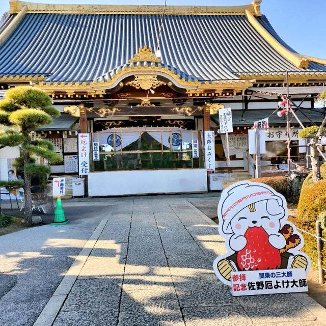 佐野厄除け大師で幸先詣　ゆっくり拝観できました