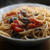 トマトとオリーブのまかないパスタ