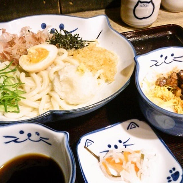 器までかわいいうどん屋さん！のらや＠三軒茶屋