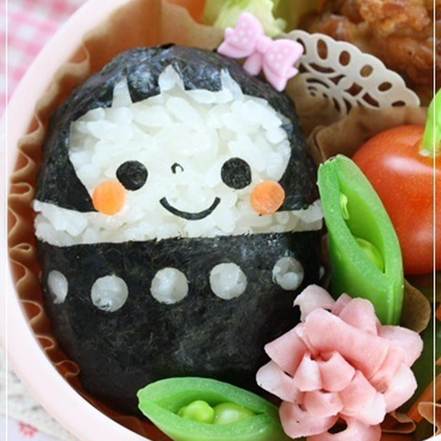 俵おにぎりちゃん。イースター風♪