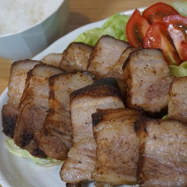 【男の豚肉料理】塩と砂糖のみ！素材を味わう『ローストポーク』